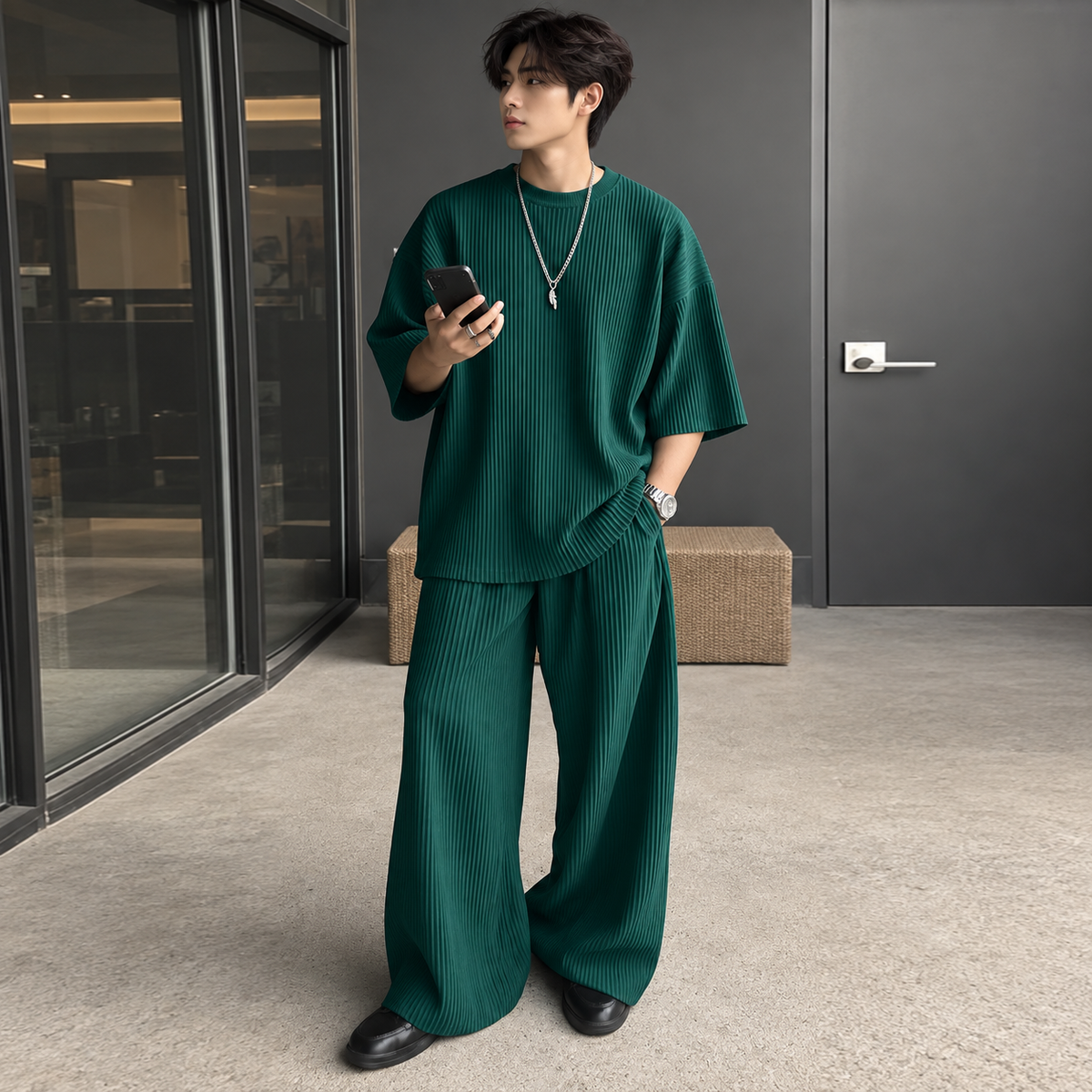 Jasper | Relaxed Two-Piece Pants Set