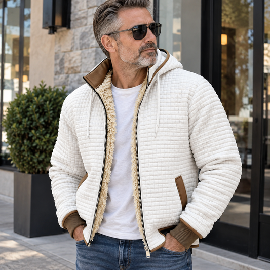 Travis | Sherpa-Lined Hooded Jacket