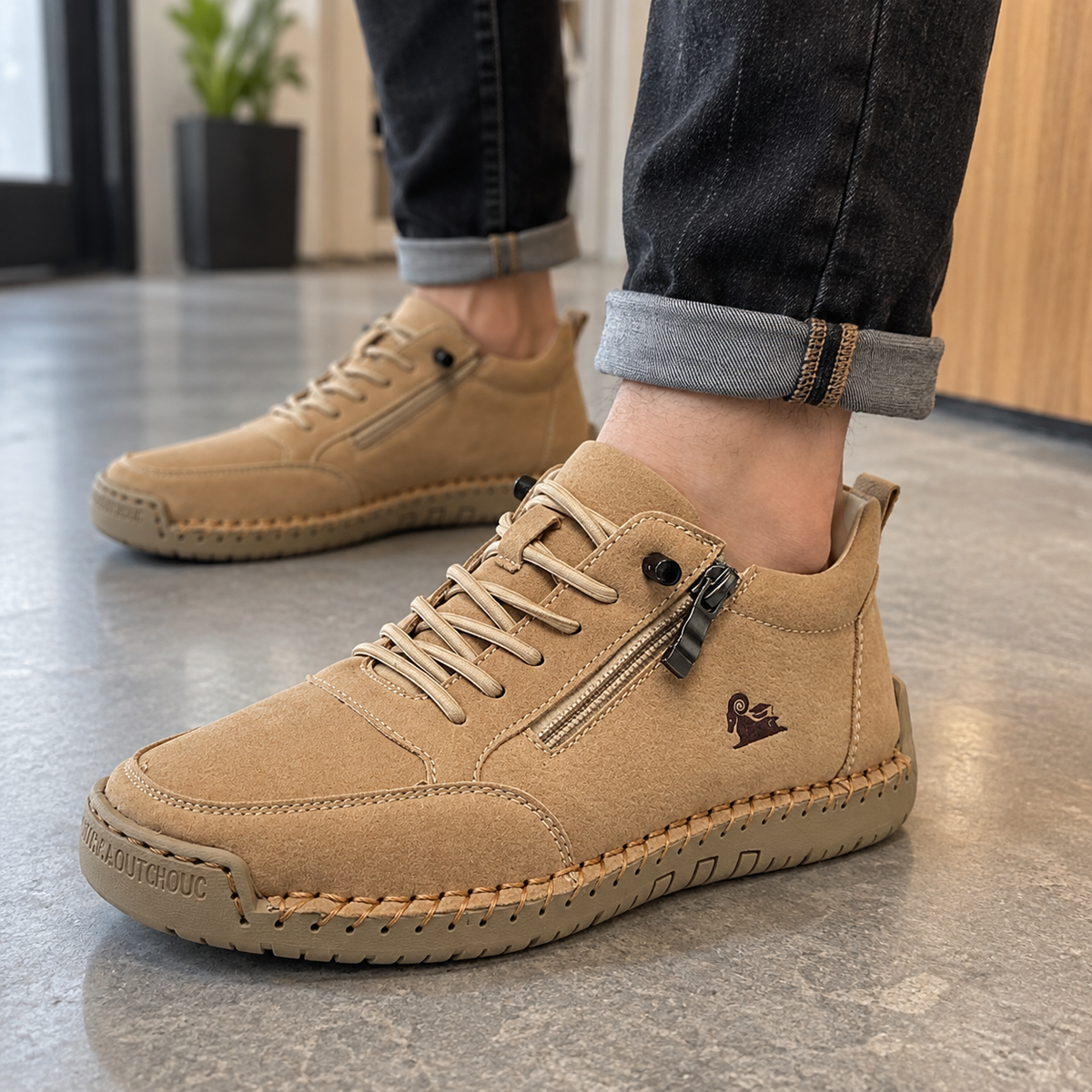 Eli | Side-Zip Casual Sneakers