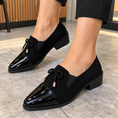 Jillian | Bow Detail Loafers