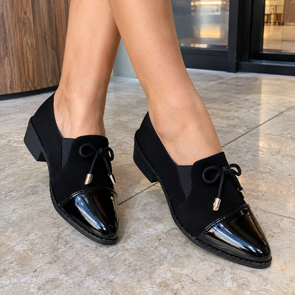 Jillian | Bow Detail Loafers