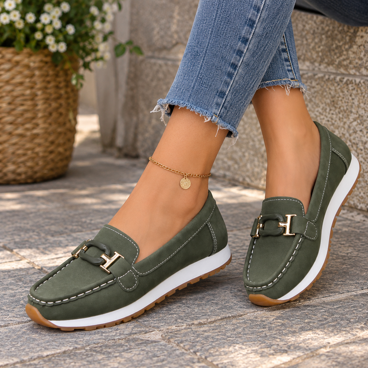 Trinity | Buckle Detail Loafers
