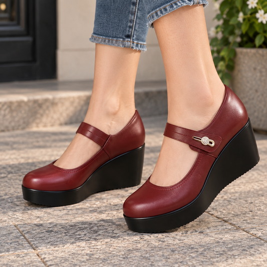 Nicole | Classic Wedge Shoes