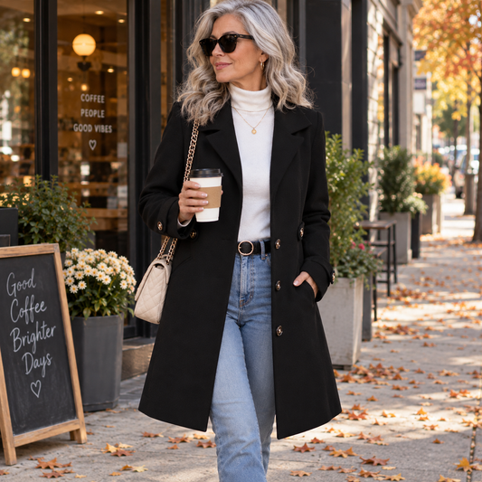 Victoria | Women’s Classic Belted Coat