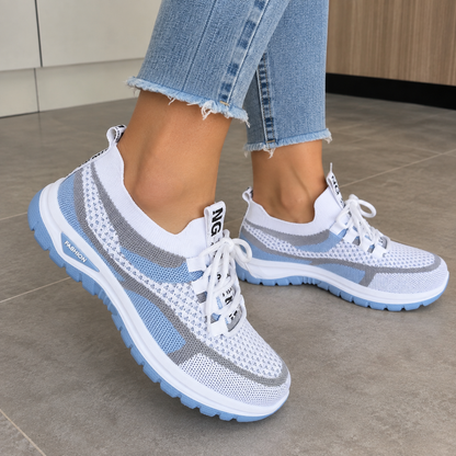 Nina | Gradient Lace-Up Sneakers