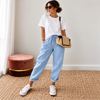 Vivian | Relaxed Drawstring Pants